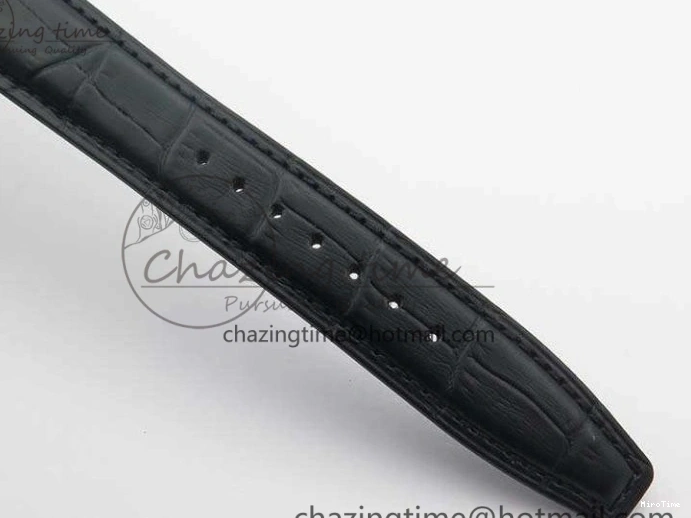 MIROTIME 0421 MoistureWicking Portuguese IW371491 ZF 1:1 Best Edition SS Blue Dial On Leather Strap A79350 (Slim Movement) V 7221